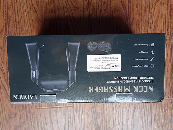 Neck and Shoulder Massager with Heat, Shiatsu Neck Massager for Neck and Shoulder Massage, Neck and Back Massager for Office & Home Use, Birthday Gifts