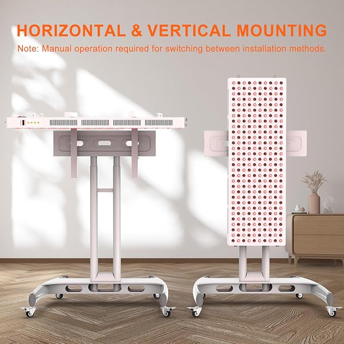 Red Light Therapy Stand (Only for Use 400W-800W Infrared Therapy Panels! Not Compatible with Other Brands!) BONTANNY