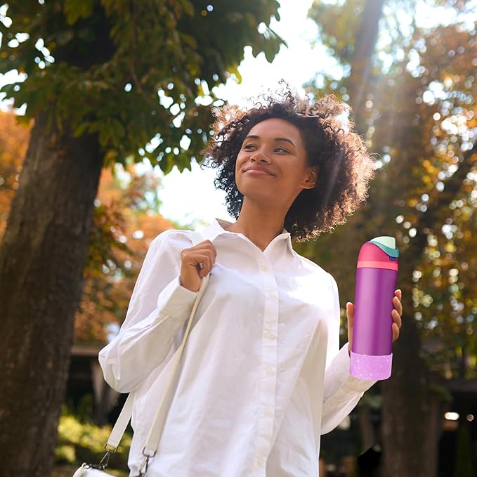 Silicone Boot for Owala Water Bottle 24 oz 32 oz 40 oz, Anti-Slip Protective Sleeve for FreeSip/Twist/Flip Stainless Steel Water Bottles Accessories BEONSKY