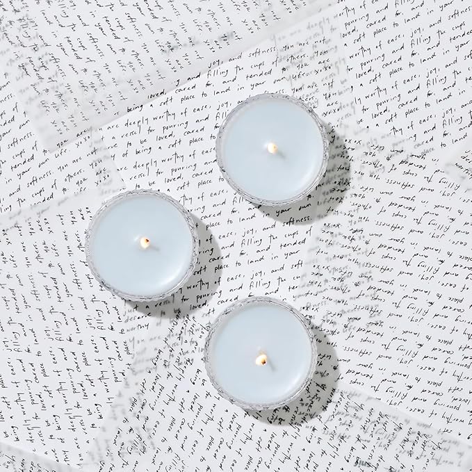 Heal The Way Votives Luxury Scented Candles by Snif, Gourmand and Ambery, Warm and Calming Candles - Bloomnest