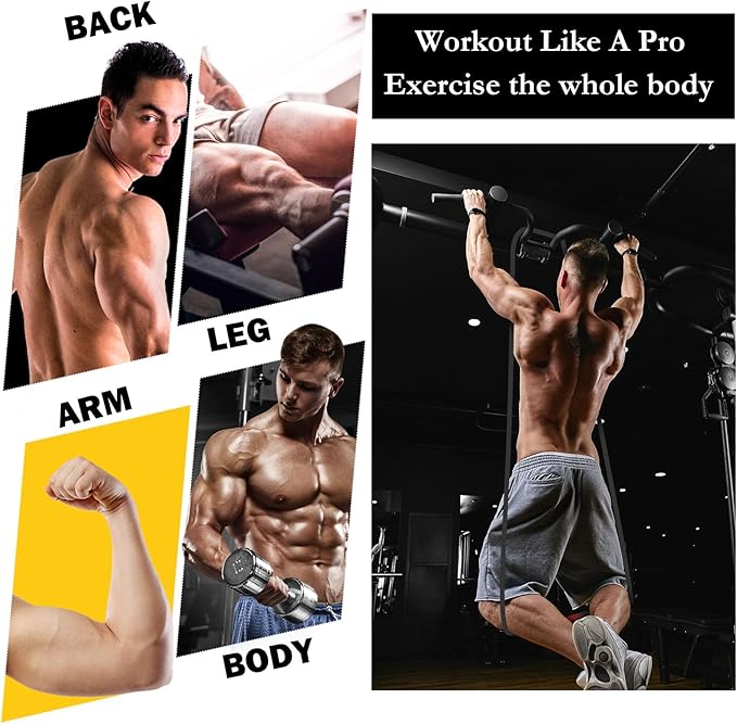 8 Pcs Resistance Bands Pull up Bands Pull up Assistance Bands Exercise Workout Bands for Working Out Muscle Training Physical Therapy Muscle Training Men and Women - Bloomnest