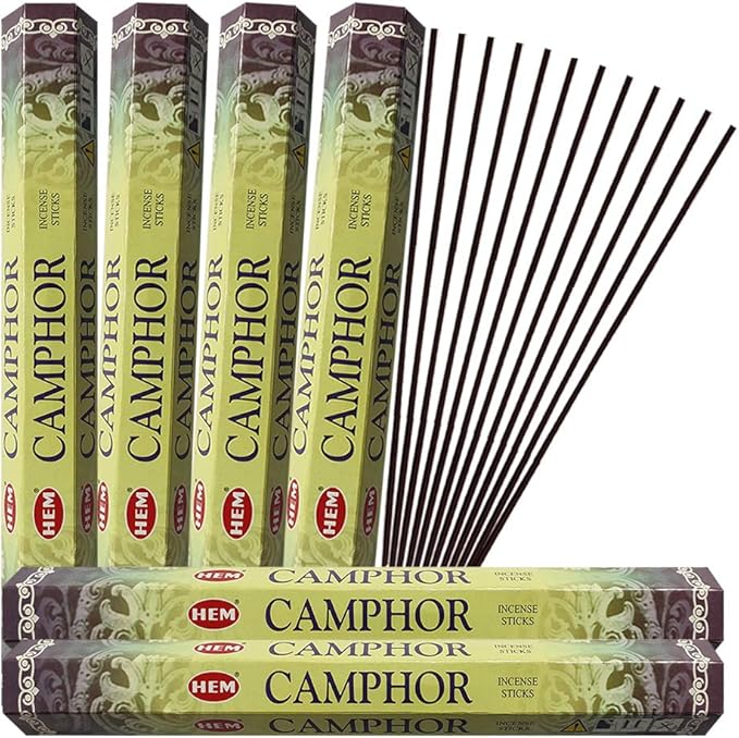 Camphor Incense Sticks and Incense Stick Holder Bundle Insence Insense Hem Incense Sticks TRUMIRI