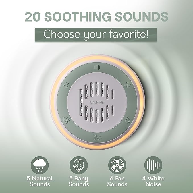 2-Pack Calm Me White Noise Sound Machine for Office Privacy & Noise Canceling, Plug in Fan Noise Machine for Therapy Offices, Healthcare Practices, Clinics & Education, Noise Maker with 20 Sounds. - Bloomnest
