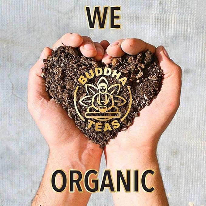 Buddha Teas - Ashwagandha Root Tea - Herbal Tea - Promote Cleansing & Wellness - With Antioxidants & Minerals - Clean Ingredients - Caffeine Free - OU Kosher - 18 Tea Bags (Pack of 1) - Bloomnest