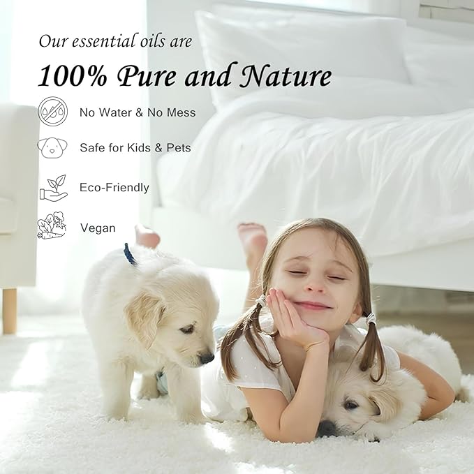JCLOUD Smart Scent Air Machine for Home with Royal Serenity Inspired by Luxury Hotel Essential Oils 100ML, HVAC Scent Diffuser Cover Up to 2000 Sq. Ft with Cold Air Technology for Large Room - Bloomnest