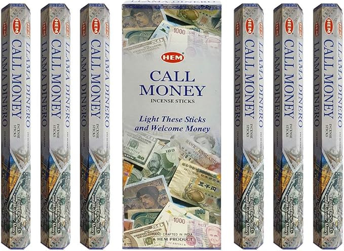 Call Money Incense Sticks and Incense Stick Holder Bundle Insence Insense Hem Incense Sticks TRUMIRI