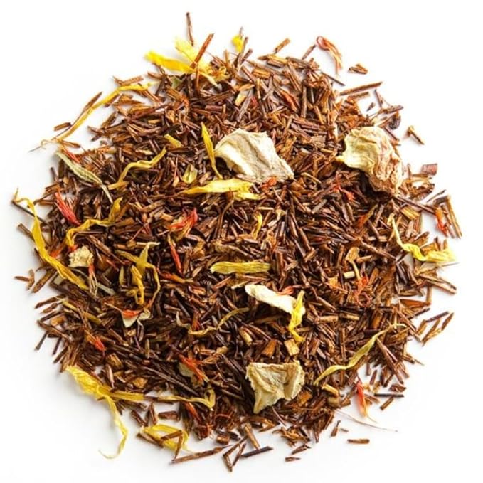 Palais des Thés - Hammam Rooibos - Caffeine-Free Rooibos Tea with Rose & Red Berries - Premium Tea Bags, Serves 20 Cups - Bloomnest