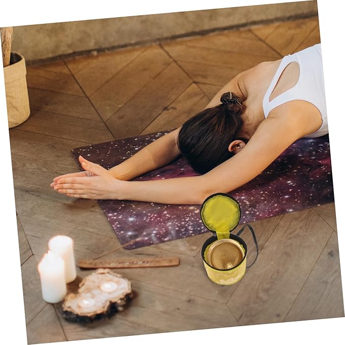 BESTonZON Durable Singing Bowl Case with Zipper Closure for Safe Storage Lightweight Meditation Bag for Buddha Sound Bowls for Yoga and Mindfulness Practices - Bloomnest