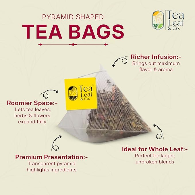 Sweet Hibiscus Cinnamon Green Tea Bags (50 Count), Caffeinated, Real and Natural, Blended with Fresh Herbs and Spices, Gluten Free - Bloomnest