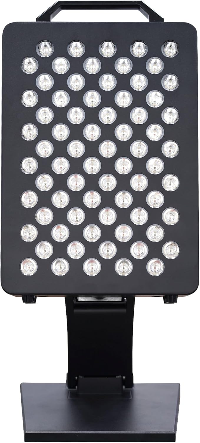 Red Light Therapy for Face and Body, 630nm 660nm 810nm and 850nm Near Infrared Light Therapy Panel, 70 Dual Chip LEDs, High Power LED Light Therapy Device for Skin Care, Sleep, Pain Relief. M70