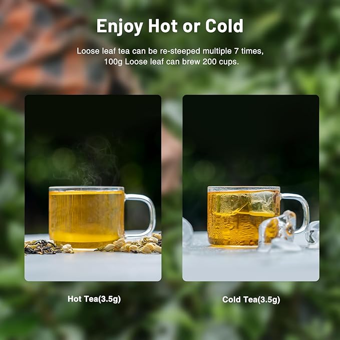 iTeaworld Minnan Narcissus Oolong Tea - Oolong tea loose leaf Chinese Tea, Long-Lasting Aftertaste Oolong Tea Whole Tea leaves for Health with 20 Empty Tea Bags, 3.5OZ - Bloomnest