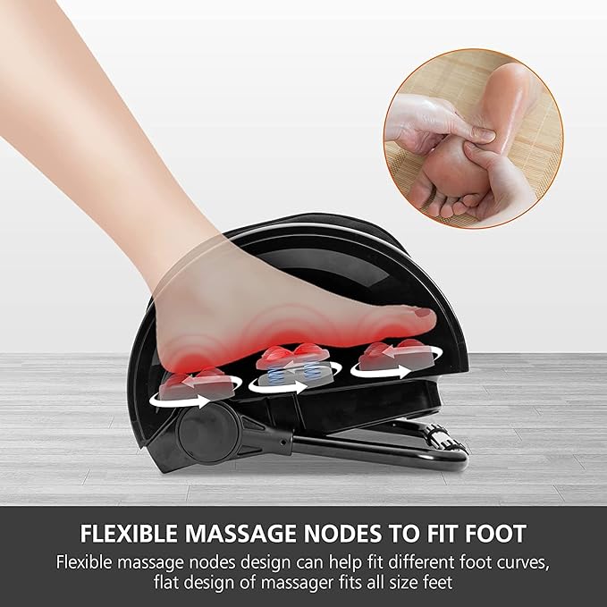 Snailax Foot Massager with Heat, Shiatsu Feet and Calf Massager Machine for Plantar Fasciitis, Neuropathy, Improve Circulation, Foot Leg Massager, Gifts(Without Remote Control)