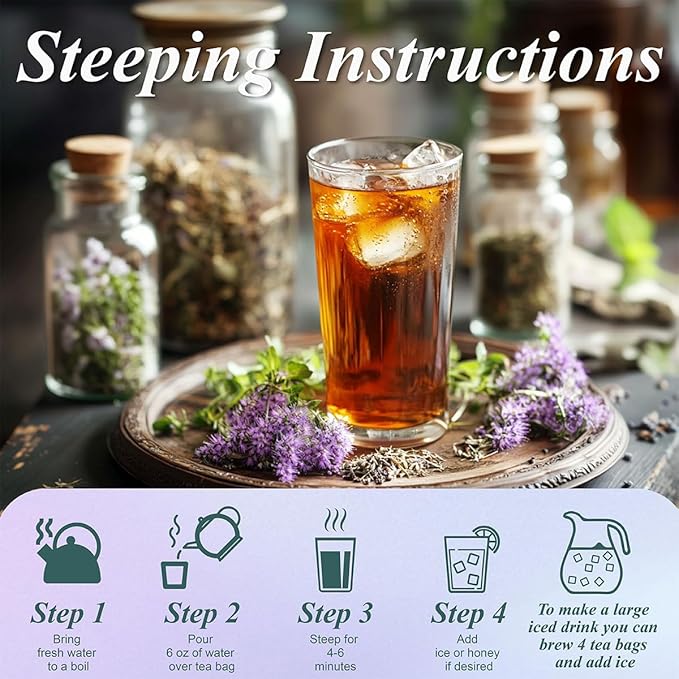 WT WEETEE Valerian Root Tea Bags, Made with Pure Valerian Root (Valeriana), 50 Count Earthy/Woody Herbal Tea Bags, Naturally Caffeine-free - Bloomnest