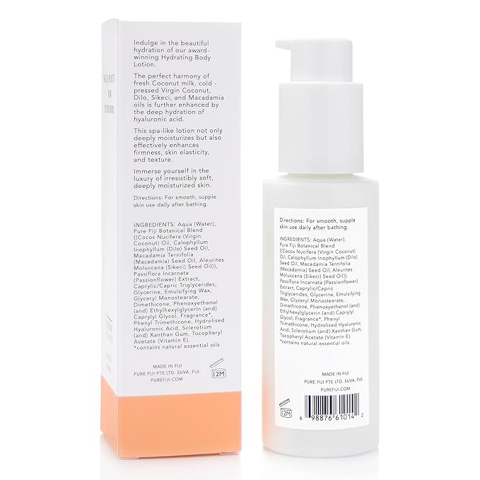 PURE FIJI Hydrating Body Lotion Travel Size, Mango (3oz/90ml)
