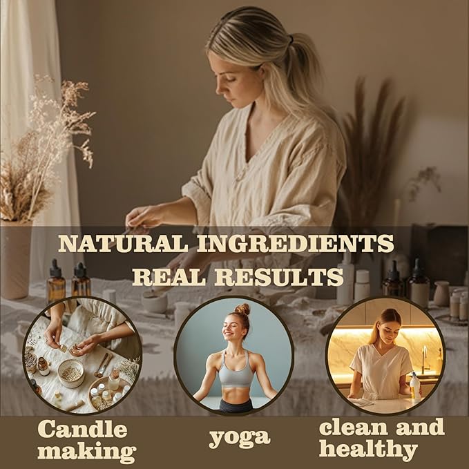 Sandalwood Fragrance Oil-Sandalwood Essential Oil 4.33oz (130ml)-100% Pure Natural Scent for Diffusers, Candles, Soap Making & Aromatherapy-Relaxing Home & Gift Essential Oil for Bath, Massage - Bloomnest
