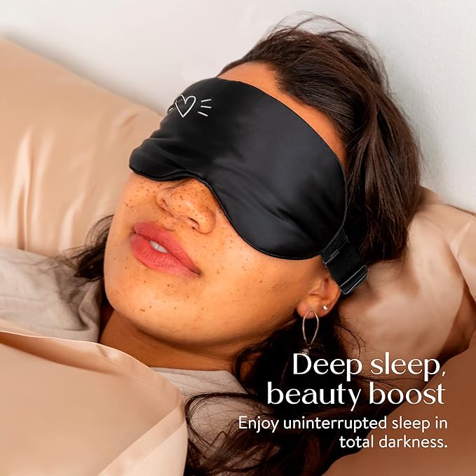 Silk Sleep Mask - Mothers Day Gift for Mom - Unique and Thoughtful Mom Gift - Perfect for Moms First Mothers Day and Women You Love, Mom from Daughters by Colorado Home Co. - Bloomnest