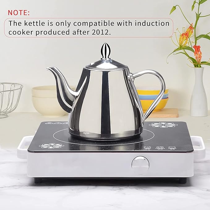 SANQIAHOME Stainless Steel Teapot Coffee Servers 2000ml - Bloomnest