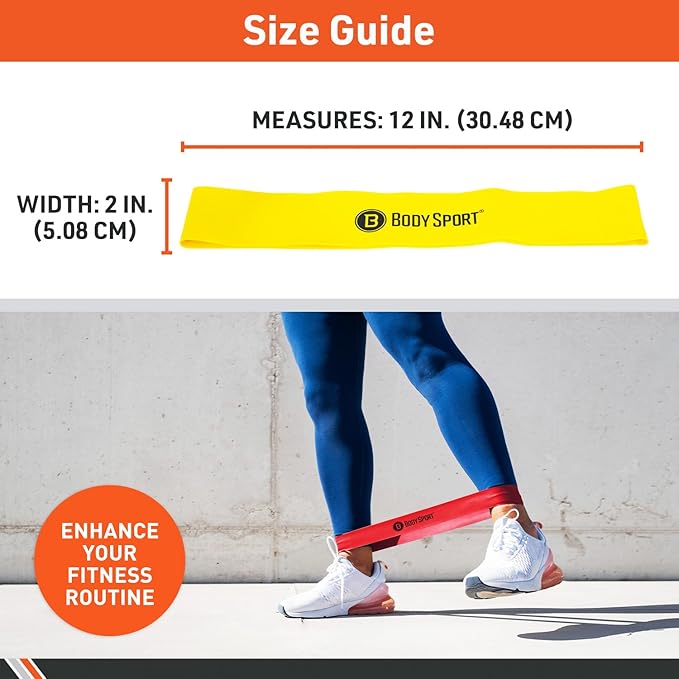 Body Sport Loop Resistance Bands - Bloomnest