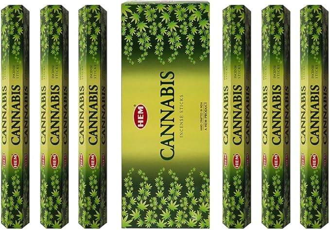 Cannabis Incense Sticks and Incense Stick Holder Bundle Insence Insense Hem Incense Sticks