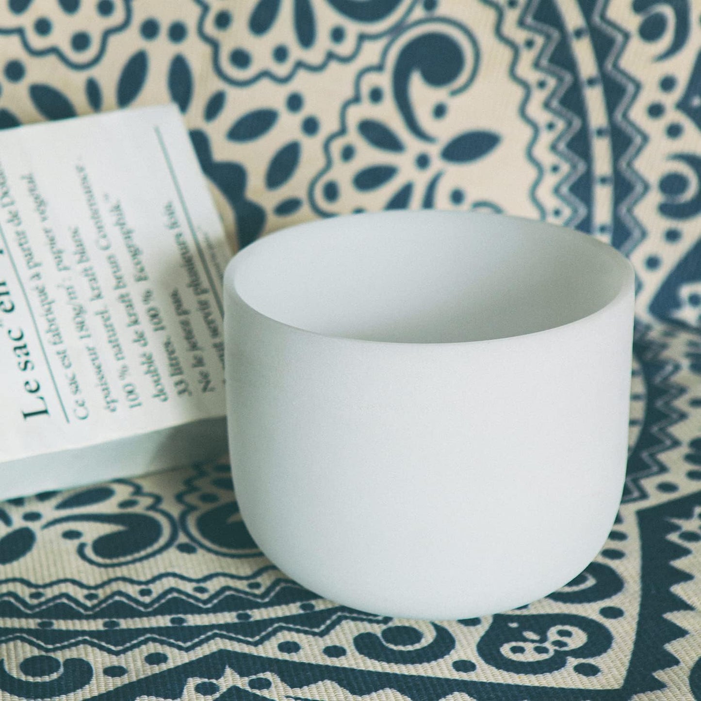 Hye-eun Crystal Singing Bowl,10 Inch 432Hz C Note Quartz Sound Meditation Bowls Root Chakra with Carry Case for Yoga Healing Sound Energy Vibration