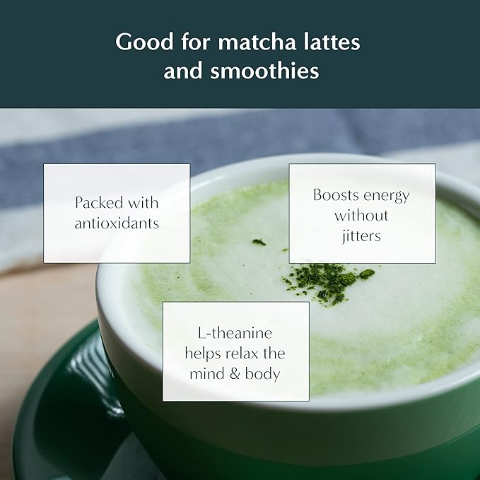 Naoki Matcha Organic All Purpose Blend - Authentic Japanese Culinary Grade Matcha Green Tea Powder from Japan (100g / 3.5oz) - Bloomnest