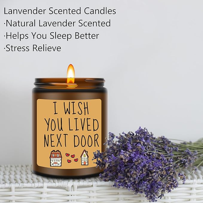 Birthday Gifts for Women, Unique Gifts for Women, Best Friend, BFF, Mom, Sister Gift for Sisters, Funny Anniversary Christmas Valentines Gift for Her - Lavender Scented Candles - Bloomnest