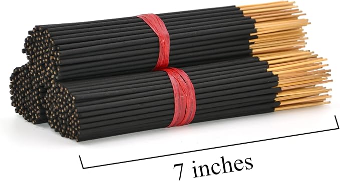 Palo Santo Exotic Incense Sticks 7 Inch - Bulk 1 Bundle 85 to 100 Sticks - Natural 7" Long Lasting Aroma That Burns for 30 to 45 Minutes. PlantGuru