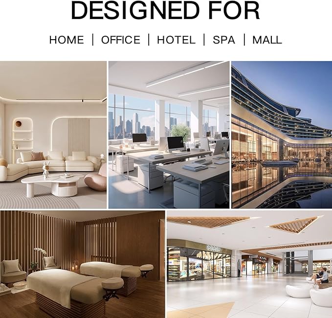 Waterless Diffuser - HVAC System, Essential Oil Diffuser Large Room,3000 Sq Ft Coverage,Smart Oil Level Monitoring,Bluetooth Control,Hotel Collection Diffuser,Cold Air Tech for Home,Office - Bloomnest