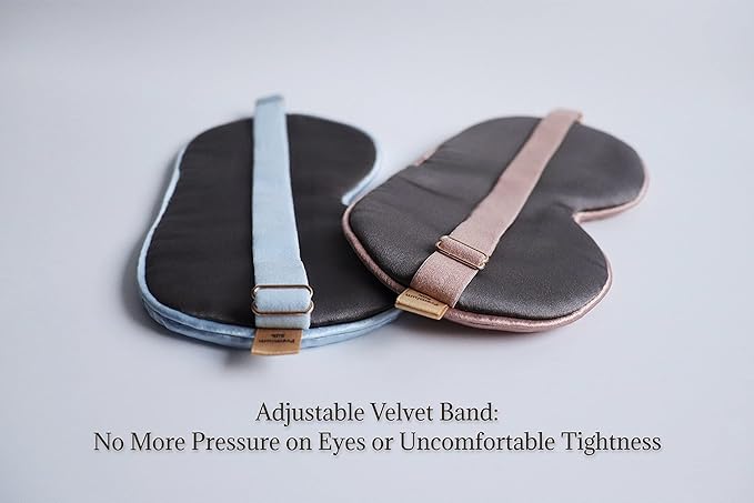 Premium Handcrafted 25 Momme Mulberry Silk Eye Mask for Sleeping (Ballerina) - Bloomnest