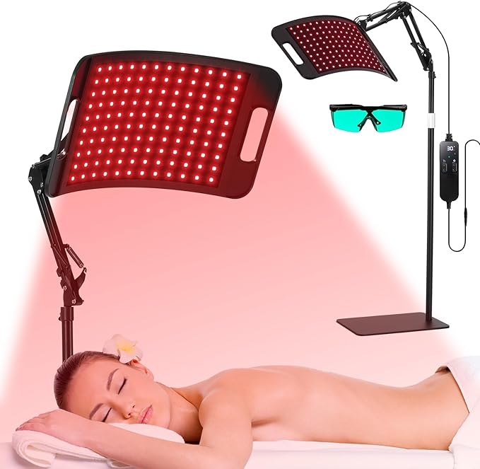 Red Light Therapy for Body face-660nm 850nm Infrared Light Therapy Panel 3 in 1 Led Bead red lamp Therapy Home Use,Gift idea for Mom Women Wife Sister Girlfriend RedLightTherapy