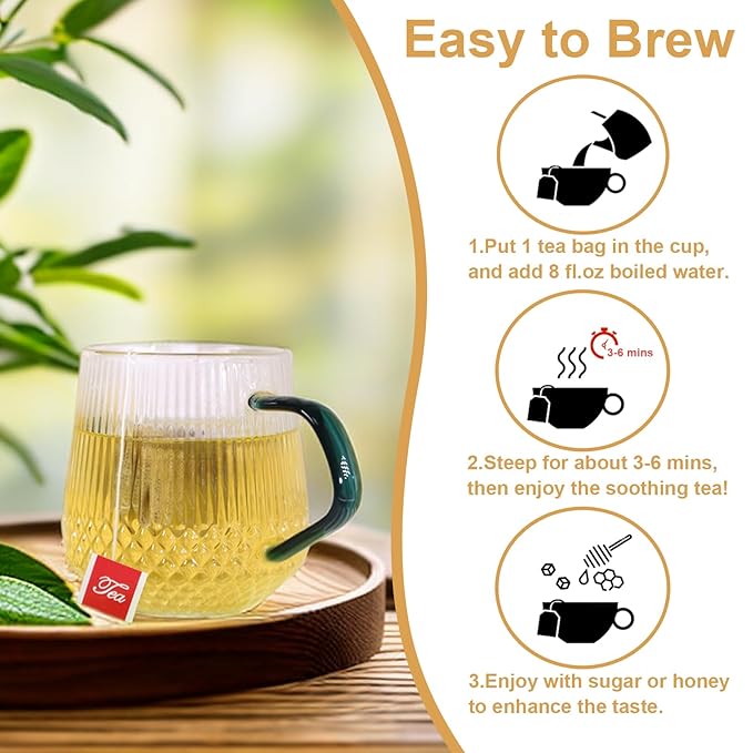 TEARELAE - Chamomile Tea - 70 Count - Premium Chamomile Flower Tea Bags - Non-GMO - Caffeine-Free - Bloomnest