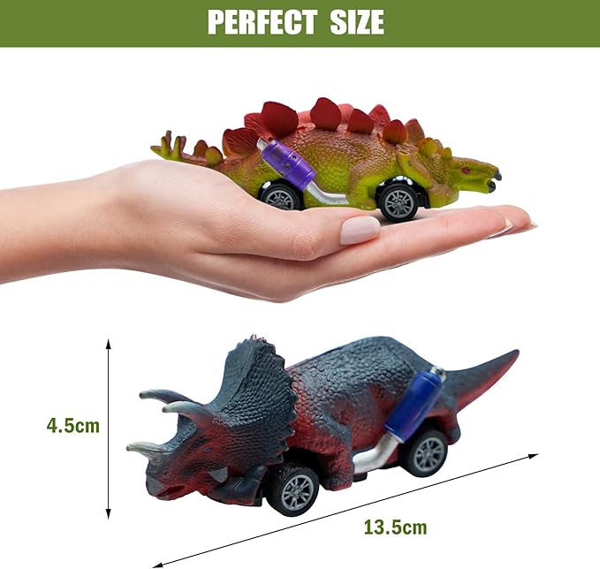 Bath Bombs for Kids with Dinosaur Toys Inside, 8 Pack XXL Large Dinosaur Bath Bombs Bubble Bath Gift Set, Perfect Birthday Christmas Easter Dino Toys Gifts for Kids 3-12, Girls and Boys - Bloomnest
