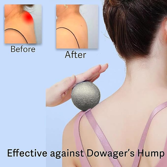 Hard Lacrosse Ball + Soft Peanut Massage Ball Set – Deep Tissue & Trigger Point Tool for Plantar Fasciitis Relief, QL, Iliacus, Glutes, Neck, Hamstrings, Hip Flexors & Myofascial Release - Bloomnest