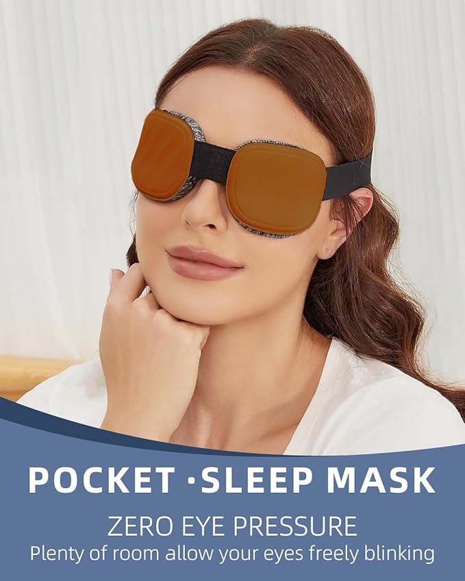 3D Sleep Mask for Women Men,Sleep Mask for Cpap Users Adjustable 100% Light Blocking,Eye Mask for Dry Eyes,Blind Fold for Side Sleeper Travel - Bloomnest