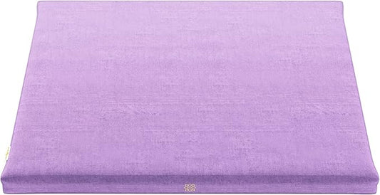 Mindful & Modern Zabuton Meditation Mat - Cotton Filled Yoga and Meditation Pad - Zabuton Meditation Cushion for Kneeling and Sitting Support - Large Rectangular Sitting Floor Pillow for Bench or Zafu