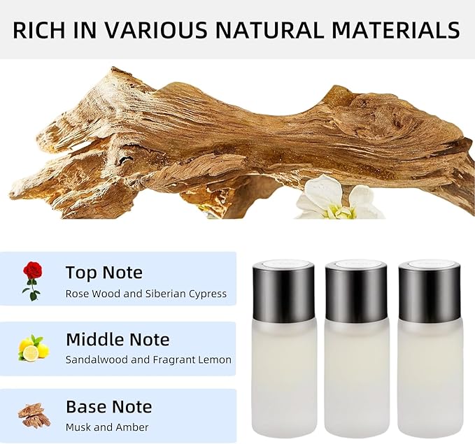 Car Air Freshener Refill, Smart Car Air Freshener Refill, Car Diffuser Refill, Aromatizante Para Carro Refill, 3 pcs Long Lasting Aroma Replacement for Car Diffuser(Cologne) - Bloomnest