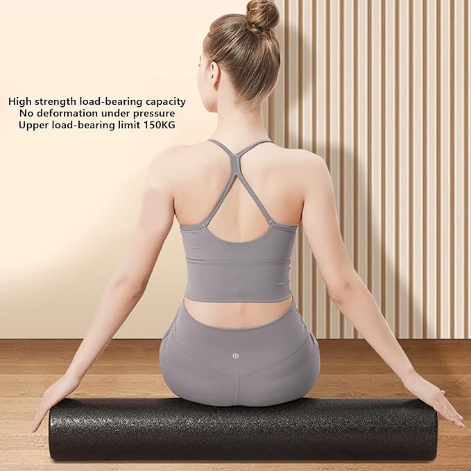 Highly Density Foams Rollers Round Massage Full Body Athletic Massage Tool Deeply Tissue Massager Enduring Round - Bloomnest