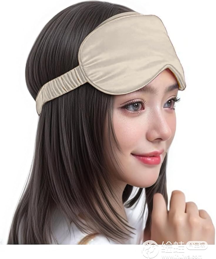 Silk Eye Mask for Sleeping - Satin Eye Cover with Silk Storage Bag Beige 3 Pcs Save 20% - Bloomnest