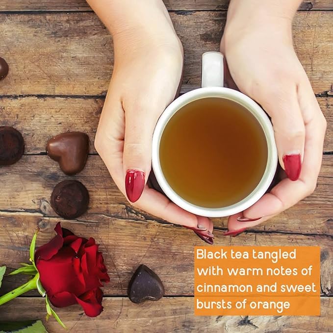 Good Earth Herbal & Black Tea, Sweet & Spicy, 18 Count Tea Bags (Pack of 6) (Packaging May Vary) - Bloomnest