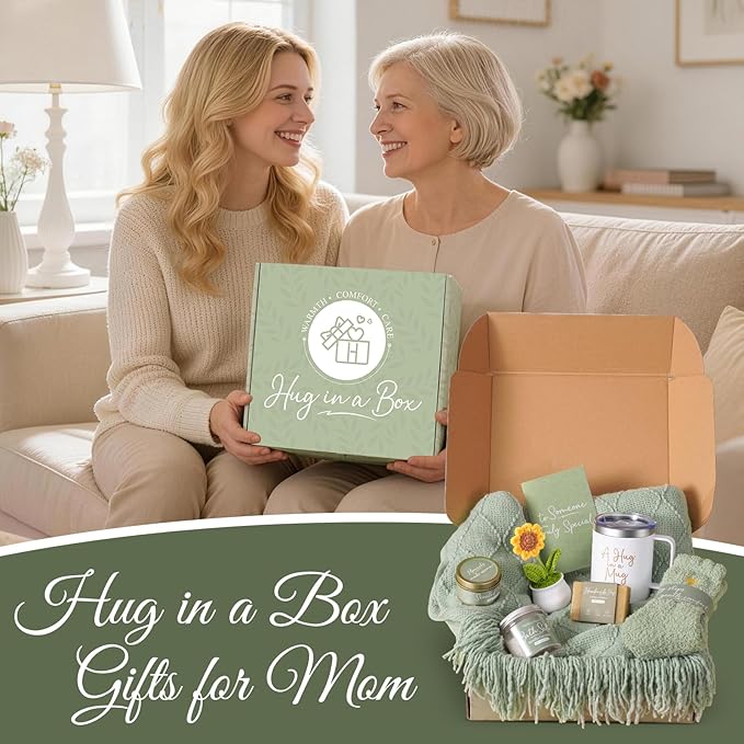 Valentines Day Gifts for Her Women Girlfriend Wife, Sending Sunshine Birthday Gifts for Women Mom Daughter Self Care Gift Basket, Get Well Soon Relaxing Spa Gift Set Care Package Sympathy Gift Baskets - Bloomnest