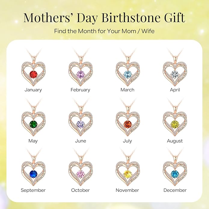 18K Rose Gold Necklaces for Women Birthday Gifts for Women Jewelry for Women Birthday Gifts for Wife Girlfriend Daughter Wife Birthday Gifts for Anniversary Mothers Day Christmas Valentines Gifts - Bloomnest
