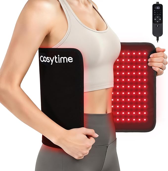 26" x 13" Red Light Therapy for Body - 660nm Red & 850nm Near Infrared NIR, Tri-Chip 1089 LEDs Therapy Mat, 100 mW/cm² High Irradiance Bloomnest