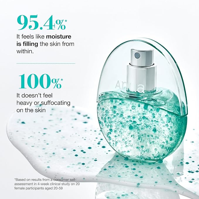 ANUA PDRN Collagen Glow Facial Serum Spray, Hydrating Face Mist, Hyaluronic Acid, dewy Glass Finish, All Skin Types, Instant Plumping Hydration, Firming Care, Korean Skincare, 1.01 fl oz - Bloomnest
