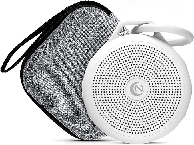 Portable White Noise Sleep Sound Machine for Home and Travel. Perfect for Your Sleeping Baby with a dimmable Night Light and Long Battery Life. Baby Essential Adult/Child Lock Feature - Bloomnest