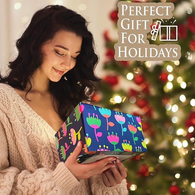 Bath Bombs for Women Gift Set - 24 Natural & Organic Bath Bombs with Essential Oils & Moisturizing Shea Butter, Spa Selfcare Gift, Stocking Stuffers, Christmas Gifts for Her, Women, Kids, Teen Girls - Bloomnest