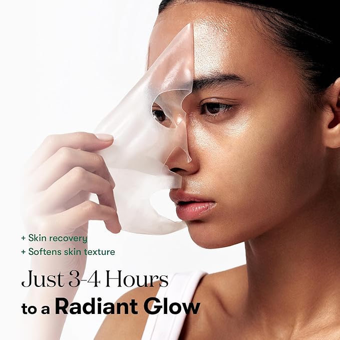 VT COSMETICS Pro Cica Reedle Shot 100 2-Step Hydrogel Mask(34.5gx4ea), Intensive Calming, Exosome Centella Asiatica, Blemish Relief, Overnight Melting Mask, Korean Facial Mask - Bloomnest