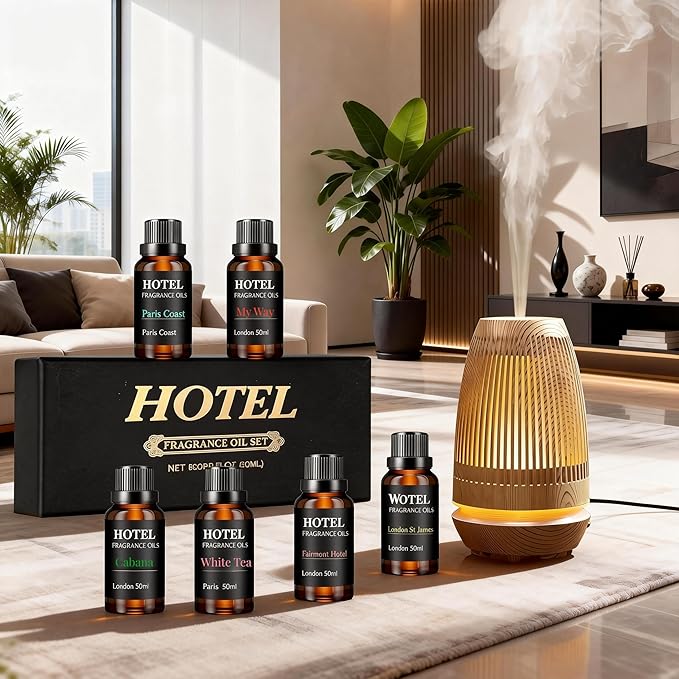 Hotel Collection Luxury Scent for Diffuser Oils Set Inspired by The My Way 、Westin White Tea、Ritz Carlton Hotel Scent - Bloomnest