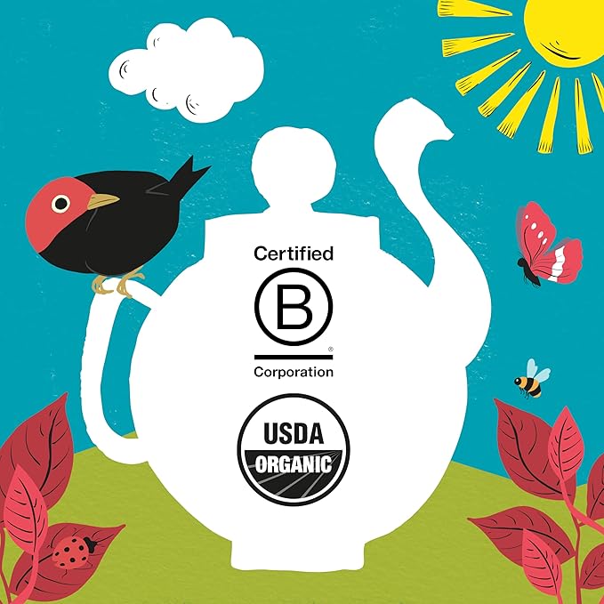 Clipper Tea, English Breakfast Assam Blend, Fairtrade, Organic, Plant-Based, Caffeinated British Tea, 250 Tea Bags - Bloomnest