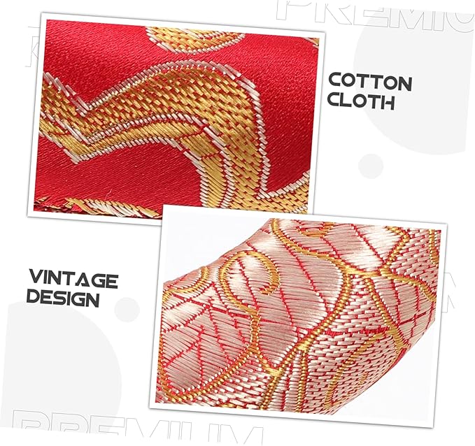 BESPORTBLE 3pcs Durable Singing Bowl Cushions Handmade Cotton Pads with Vintage Design for Meditation and Sound Therapy for Bowls and Buddhism Practices - Bloomnest