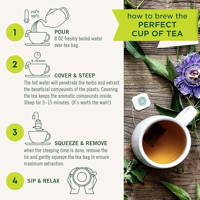 Traditional Medicinals Tea, Organic Peppermint, Soothes Your Belly, Refreshing & Minty, 48 Tea Bags - Bloomnest